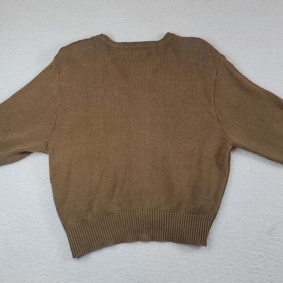 Evan Picone Vintage Cropped Embroidered Sweater Large - Picture 3 of 17